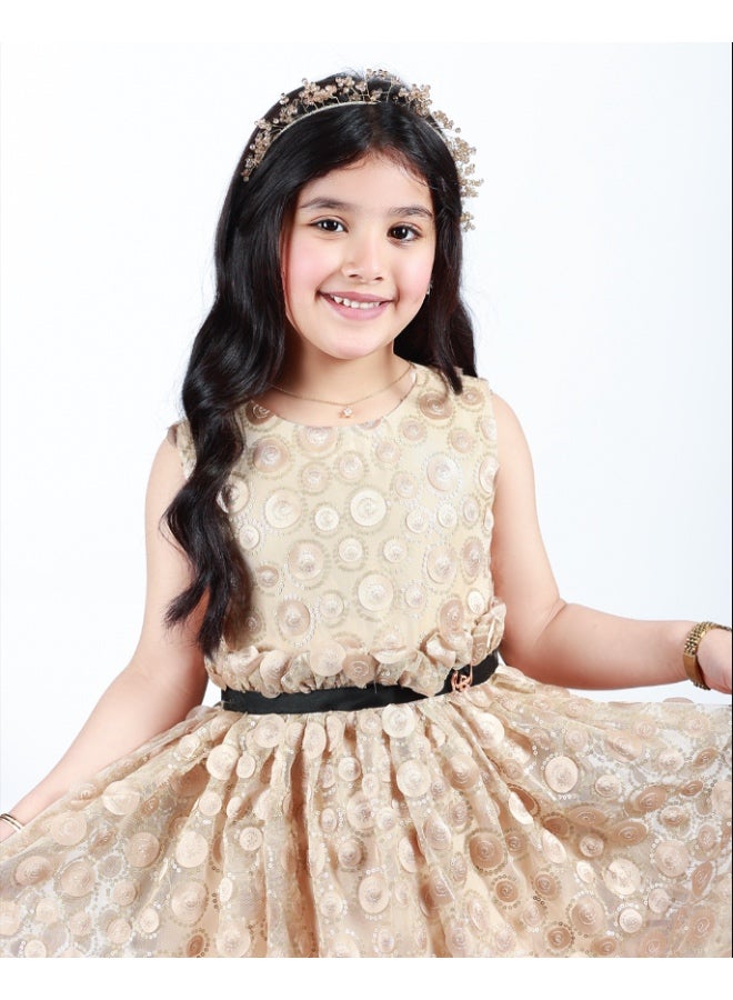 Obaha Gold circles dress - Image 2
